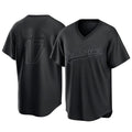 Los Angeles Dodgers #17 Shohei Ohtani Player Black Fedasgoge Pitch Fashion T-shirt Stitched Jerseys