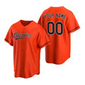 Custom Baltimore Orioles Orange Fedasgoge 2020 Stitched Cool Base Jersey