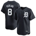 Detroit Tigers #8 Matt Vierling Player Navy Fedasgoge Home Limited Game Stitched Jerseys