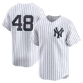 New York Yankees #48 Paul Goldschmidt White Fedasgoge Home Limited Player Jersey