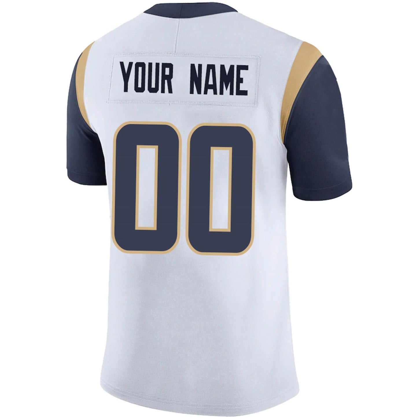 Custom Football Jerseys Team Player or Personalized Design Your Own Name for Men's Women's Youth Jerseys Navy